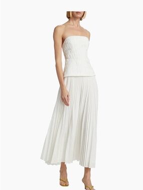 Acler Bristol Strapless Midi Dress | Size 6